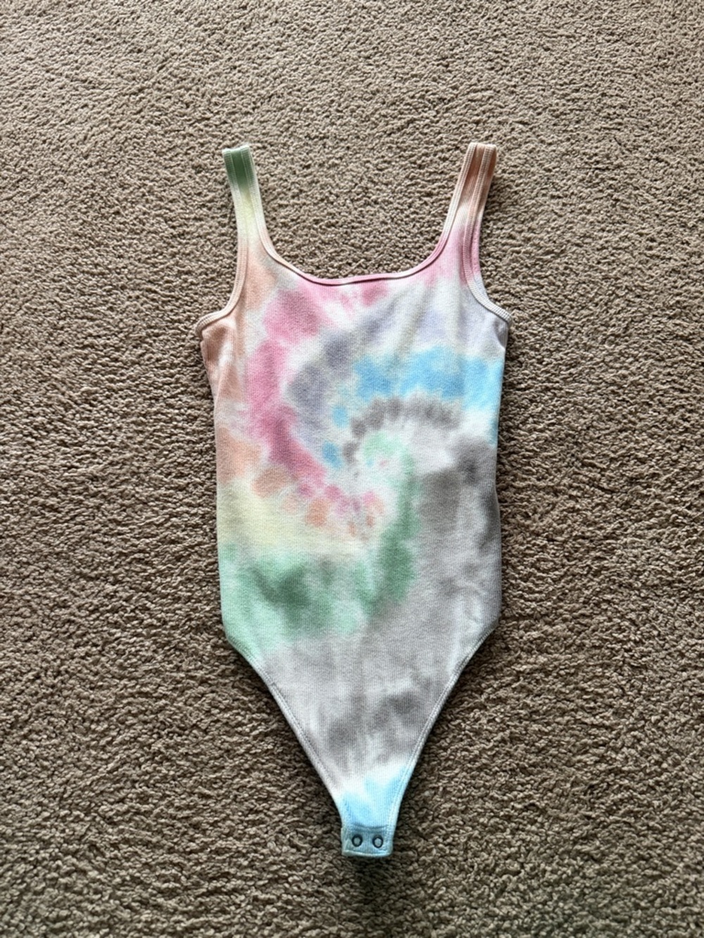 A&F tie dye body suit